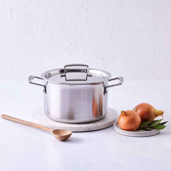 Le Creuset 3-ply Stainless Steel Deep Casserole 18cm image number 6